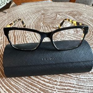 Prada eyeglass/sunglasses frame